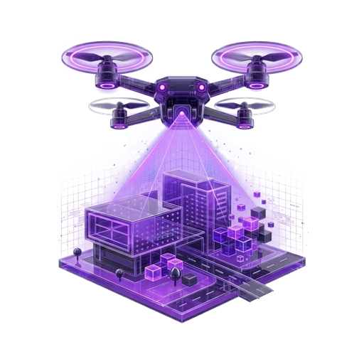 Drone Scan Icon