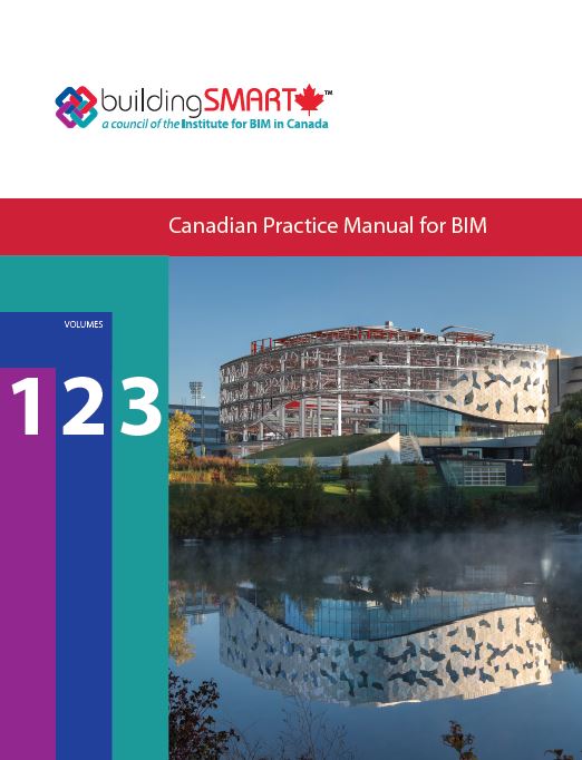 Canadian Practice Manual for BIM - Volumes 1, 2, and 3 Cover