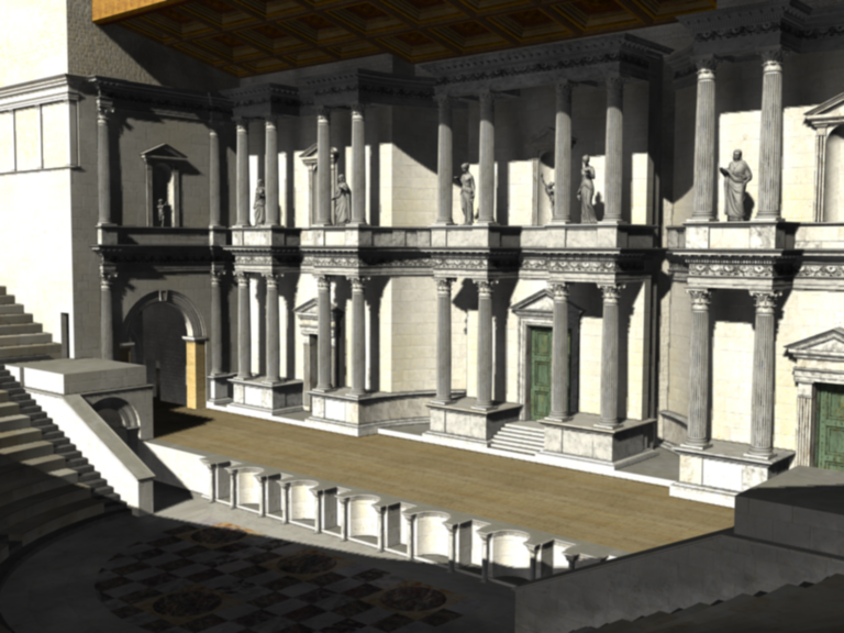 Teatro Romano Reconstructed 10 BC