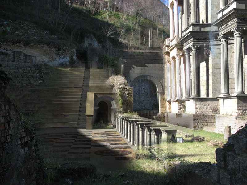 Upper Cavea Perspective